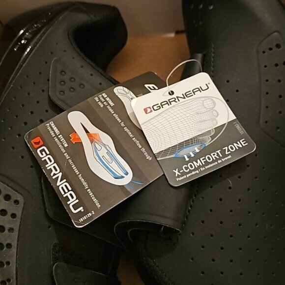 Louis Garneau Men's Chrome II Road Bike Shoes Size 9 New - Picture 3 of 6